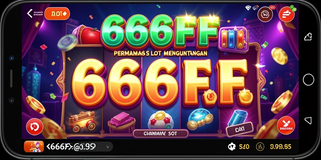 Tampilan gameplay slot yang menarik dan penuh warna dari 666FF.