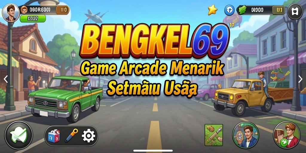 Screenshot gameplay BENGKEL69 menampilkan action seru dalam dunia arcade.