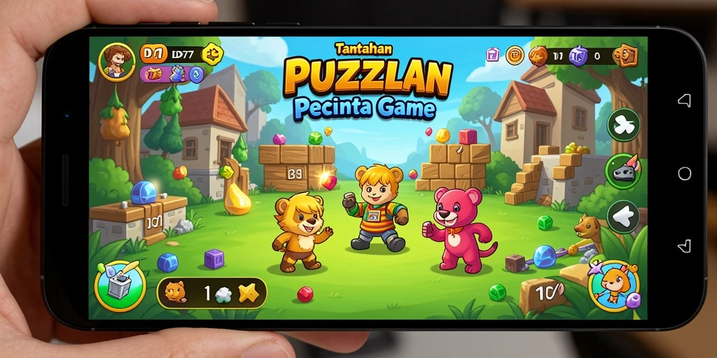 Screenshot gameplay IDR77 menampilkan teka-teki menantang yang harus diselesaikan.