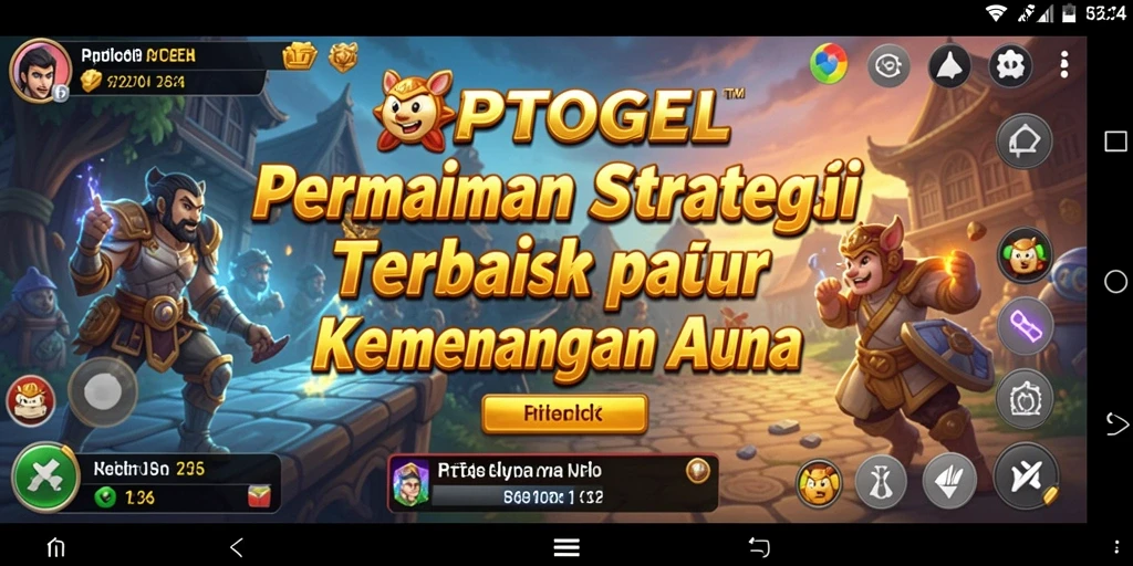Tampilan gameplay PTTOGEL yang penuh strategi dan tantangan.