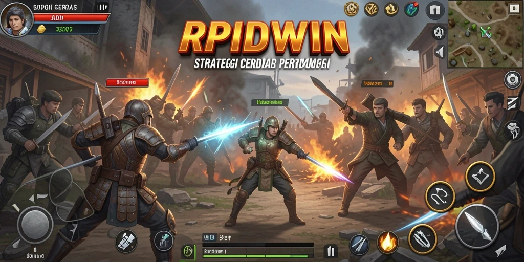 Tampilan gameplay RPIDWIN yang seru dan memikat.