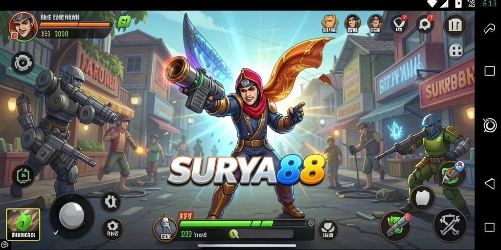 Tampilan gameplay SURYA88 yang memukau dan interaktif.