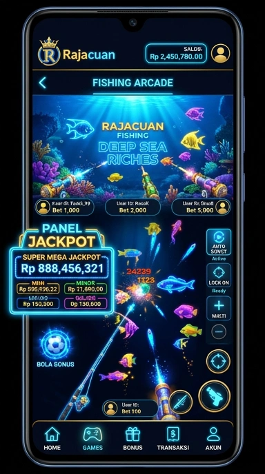 Halaman kategori aplikasi di rajacuan yang lengkap.